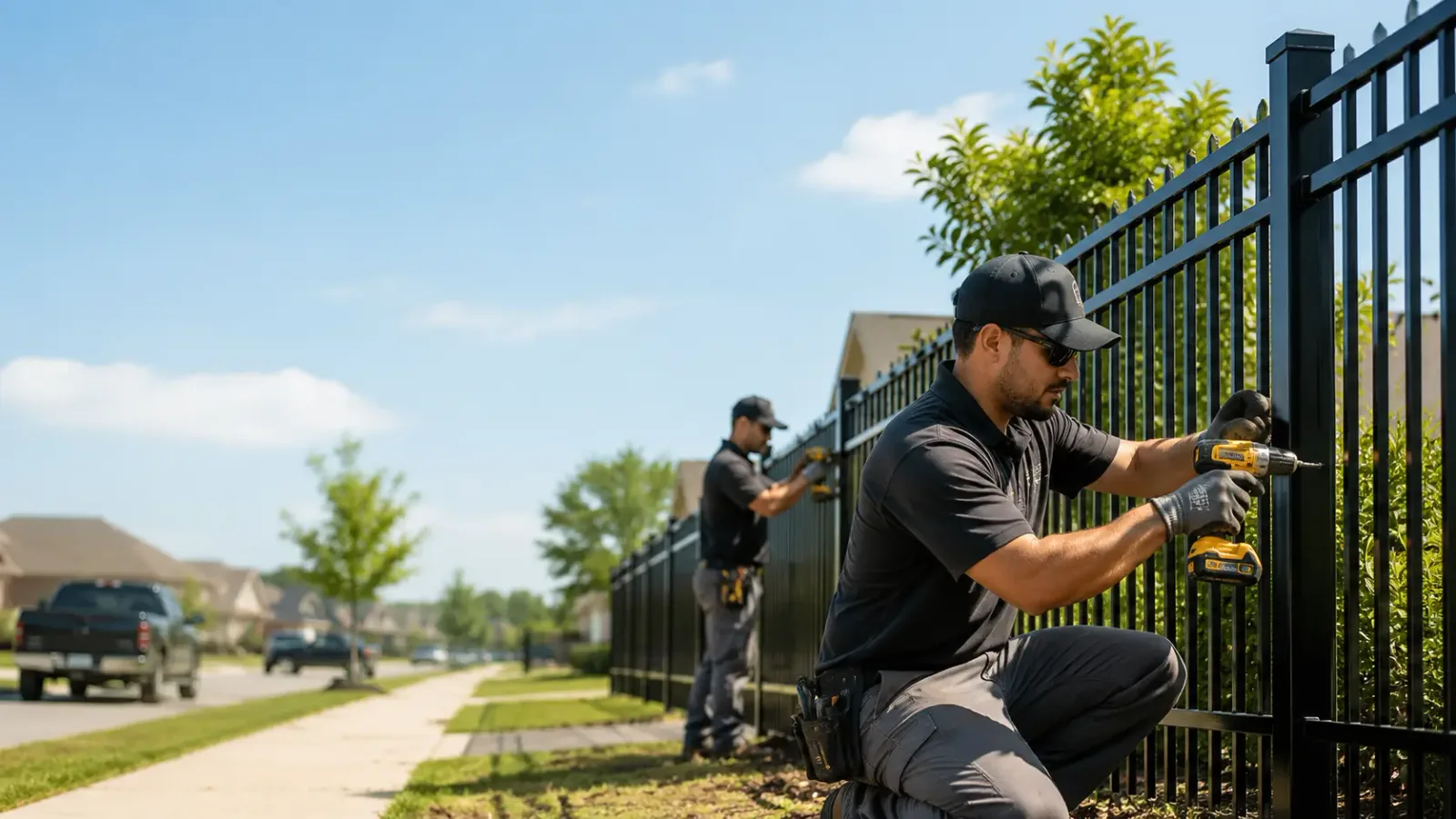 Metal Fence Installation in Pontiac, IL